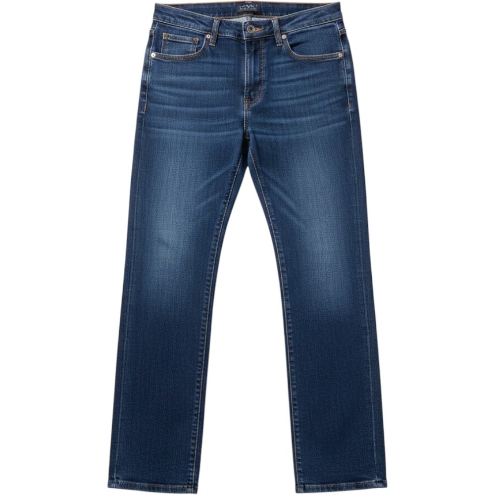 Lucky Brand Jeans Billy‎ Straight Blue Denim Pants Women Size 16